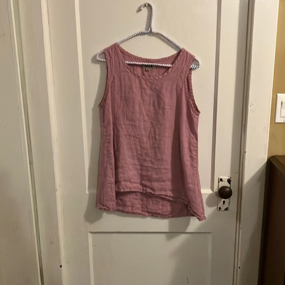 FLAX tank 100% linen - Picture 1 of 3